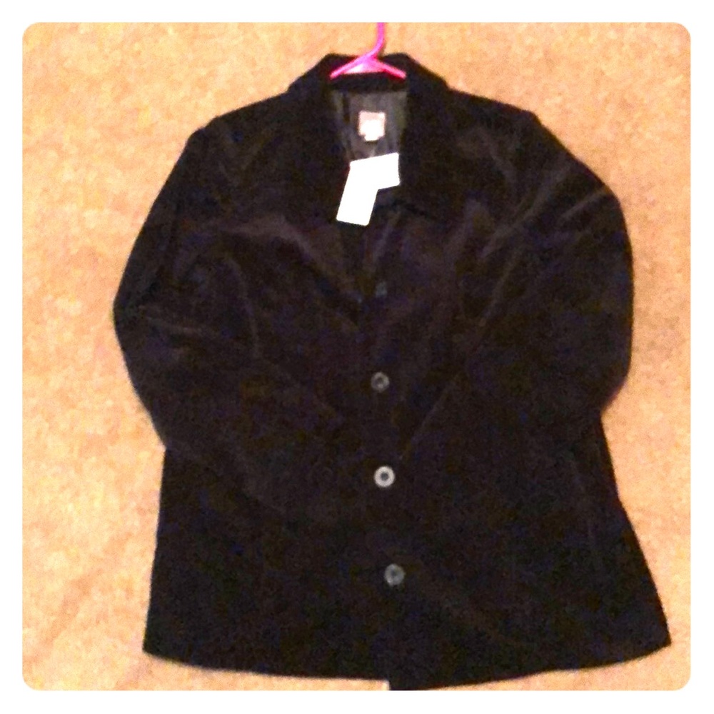 NWT J•Jill corduroy button up jacket. Very pretty!